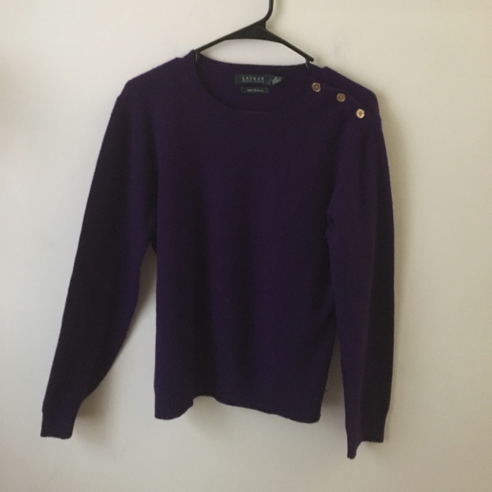 Ralph Lauren Cashmere Sweater. XL